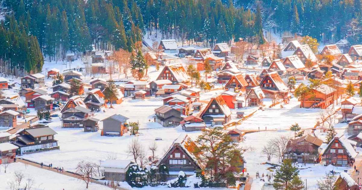 Winter Limited] Shirakawa-go Gassho Village & Gujo Hachiman Old
